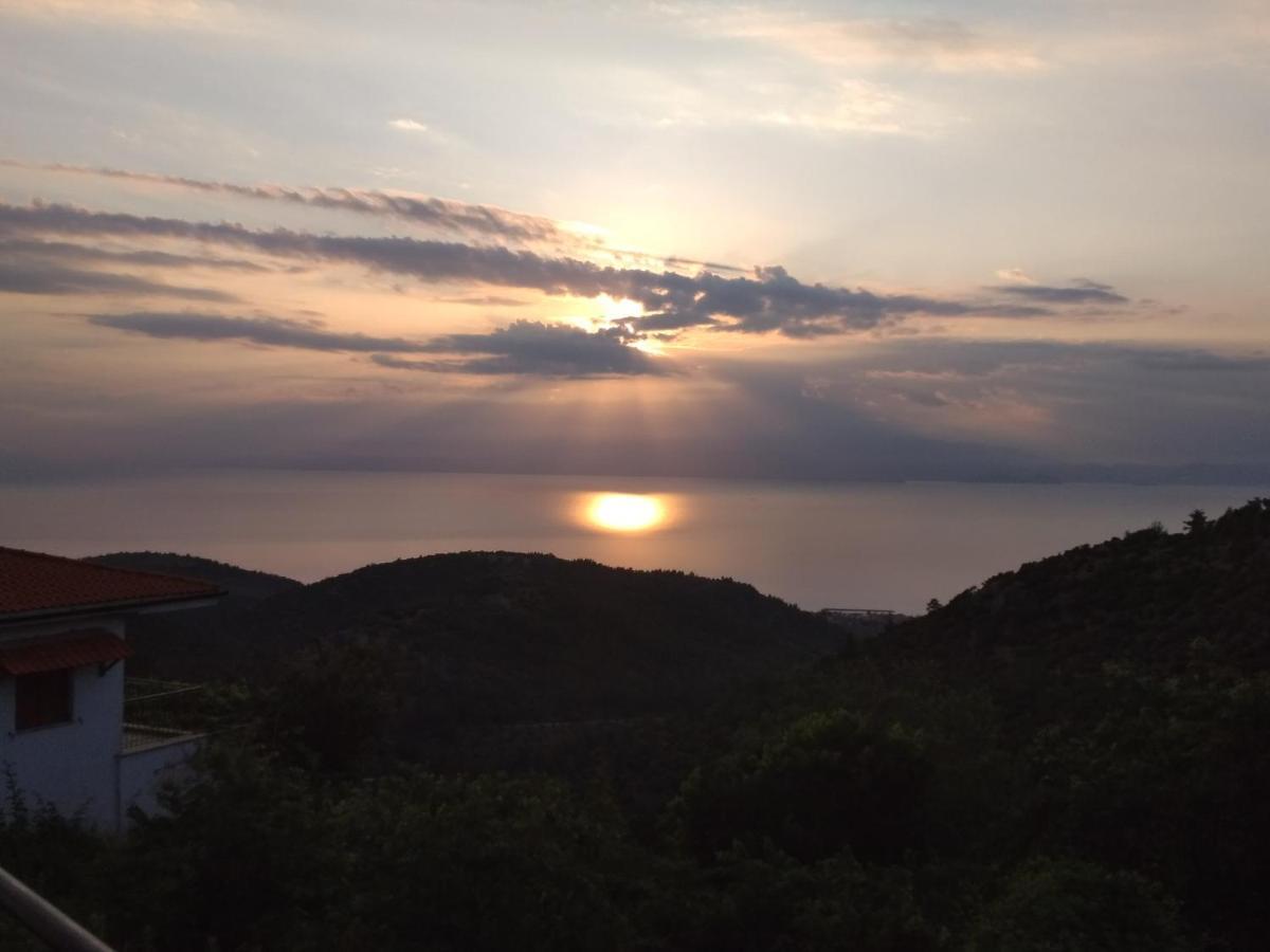 Sotiros Sunset House Villa Skala Sotiros Dış mekan fotoğraf